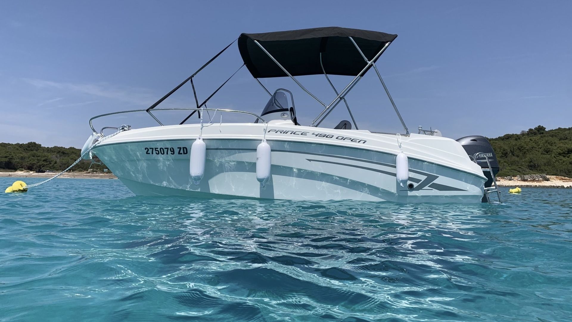 Motorbootverleih Zadar – Prince 490 Open